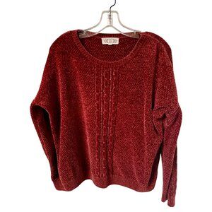 Knox Rose Rust Color Sweater Size M